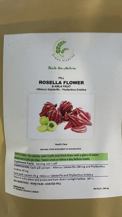 Rosella Bio Détox & Vitalité – Infusion 100 % naturelle de Bali